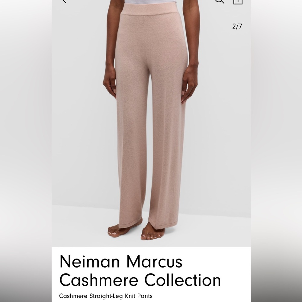 Neiman Marcus Cashmere Collection Pants, Size Medium